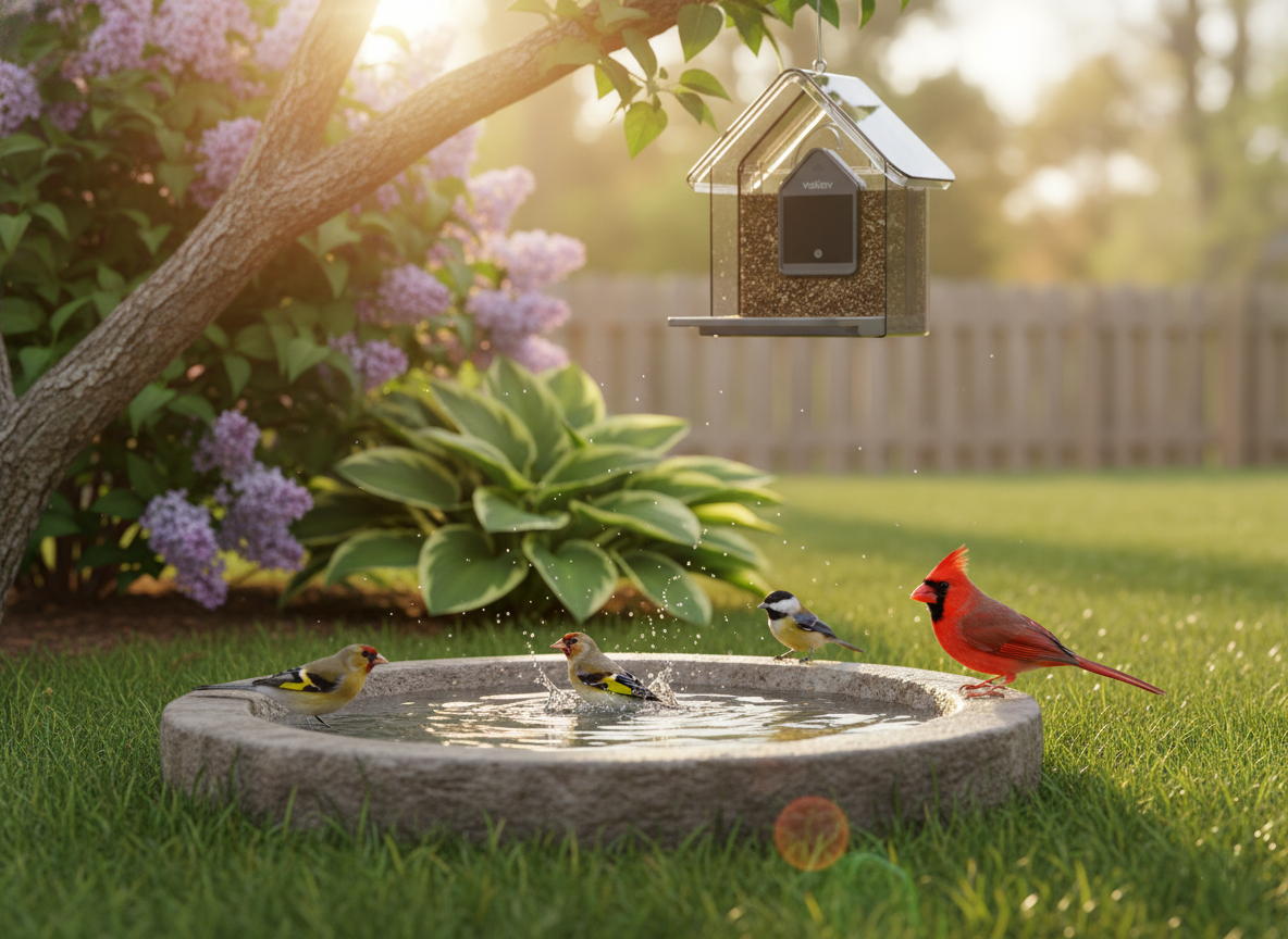 Day 2 of the Birding Guide: The Secrets to Optimal Feeder Placement!