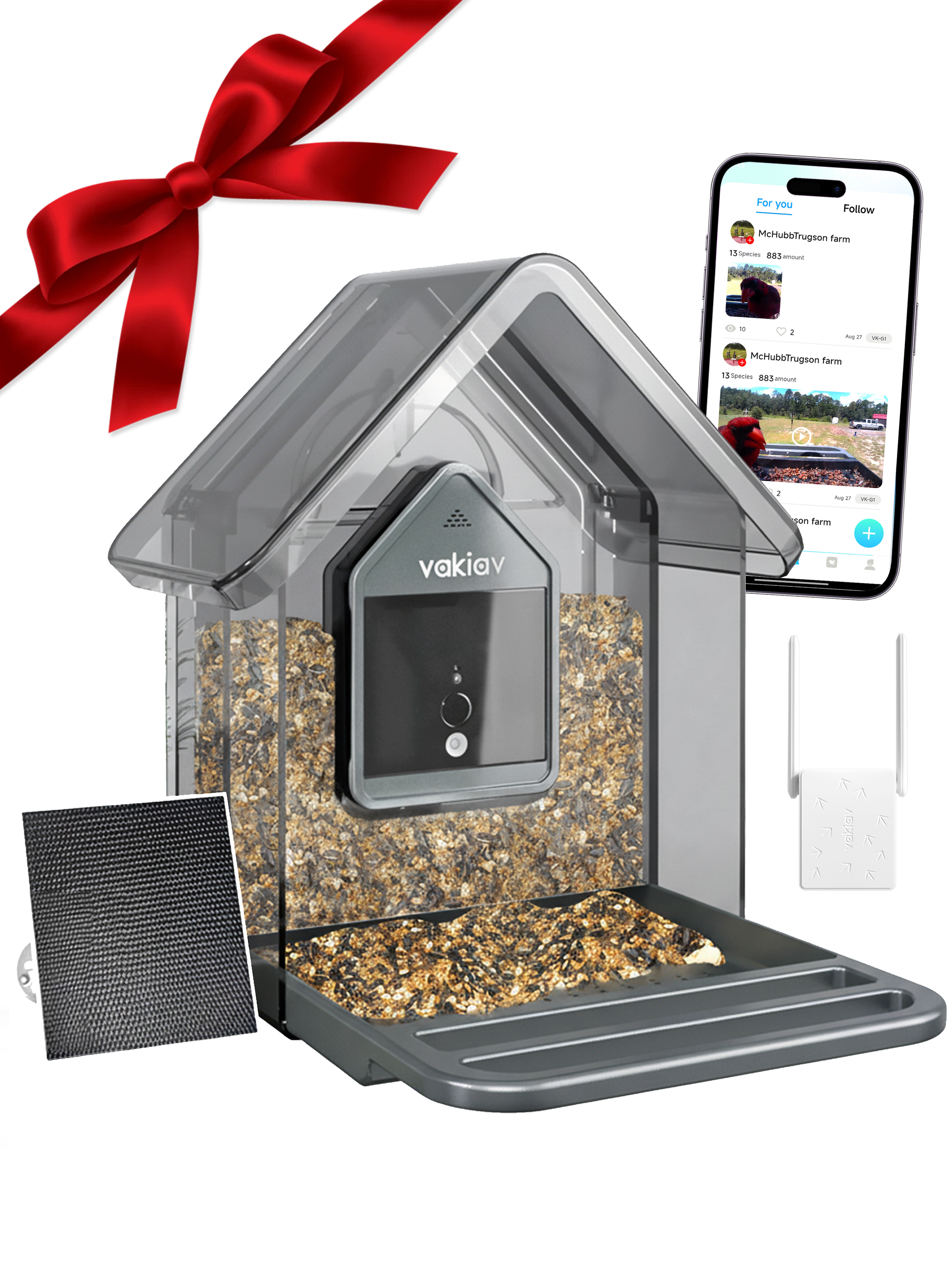 Vakiav VK-G1 PRO Smart Bird Feeder