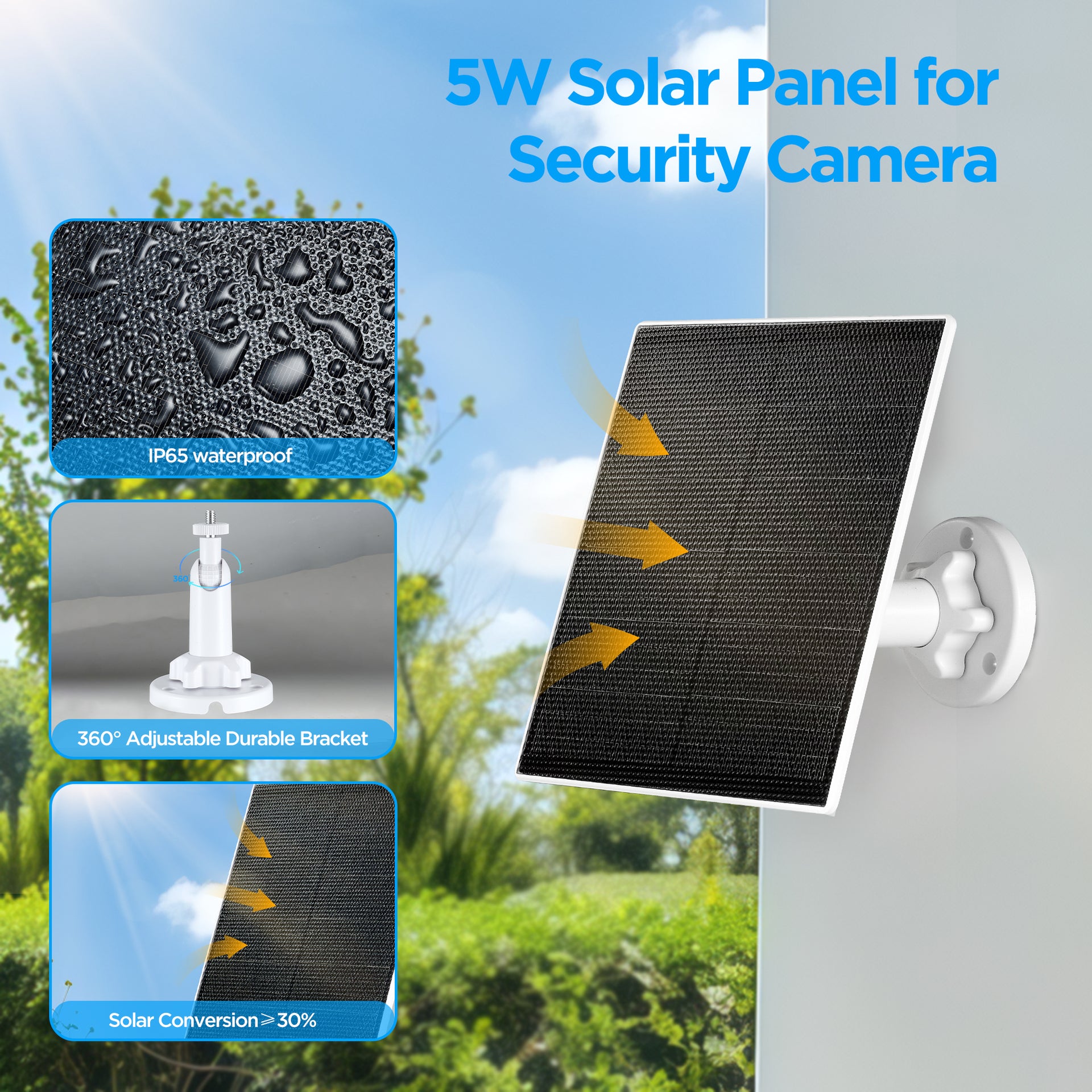 5V 3W Solar Panel