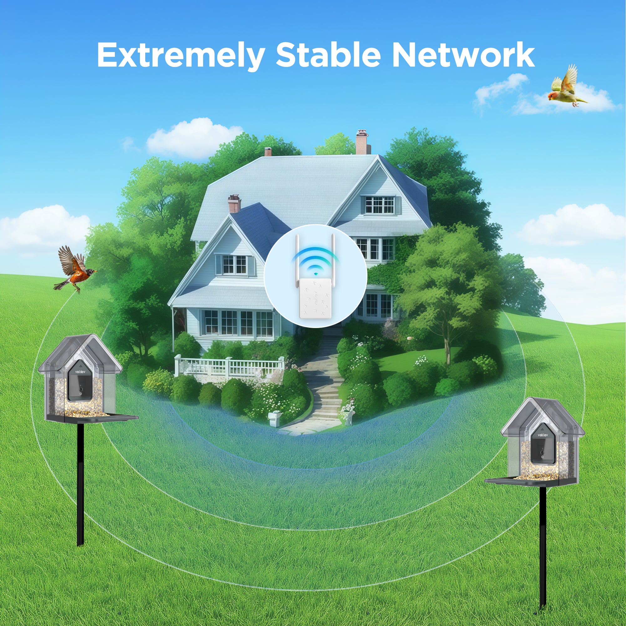 Vakiav VK-G1 PRO Smart Bird Feeder