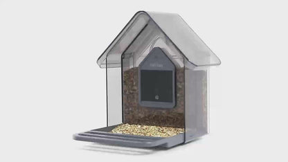 Vakiav Smart Bird Feeder™ with Camera, Free AI Forever, App Notify When Birds Detected,1080P HD Capture Bird, Stylish Appearance Bird House, (Only Support 2.4G WiFi)